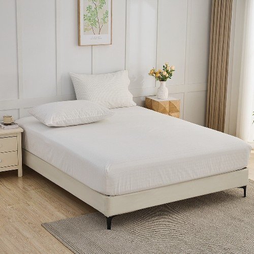 Grounding Fitted Sheets-White