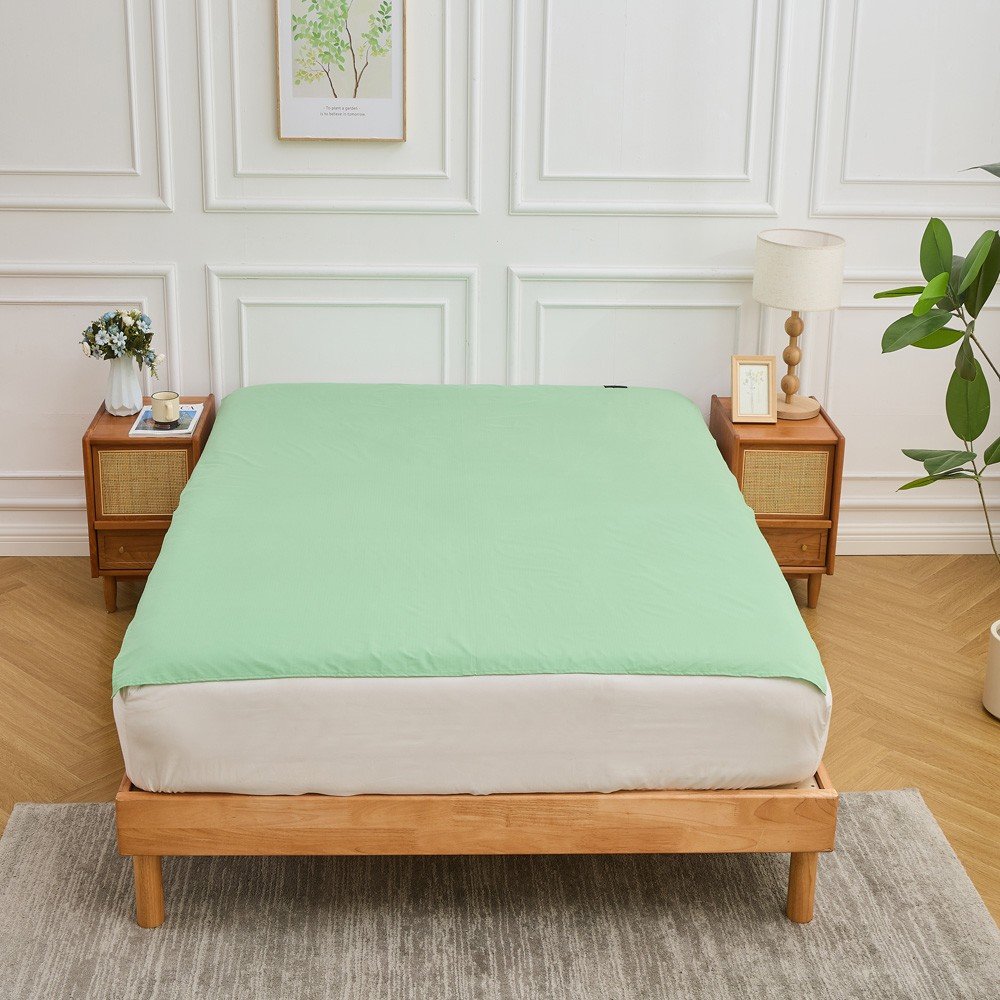 Grounding Flat Bed Sheet-Green image 3