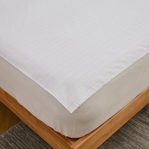 Grounding Flat Bed Sheet-White image 3