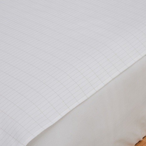 Grounding Flat Bed Sheet-White image 5