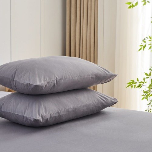 Aisiting Gray Grounding Pillowcase