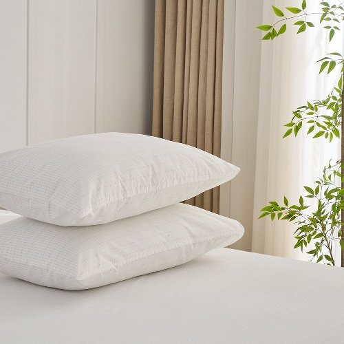 Aisiting White Grounding Pillowcase
