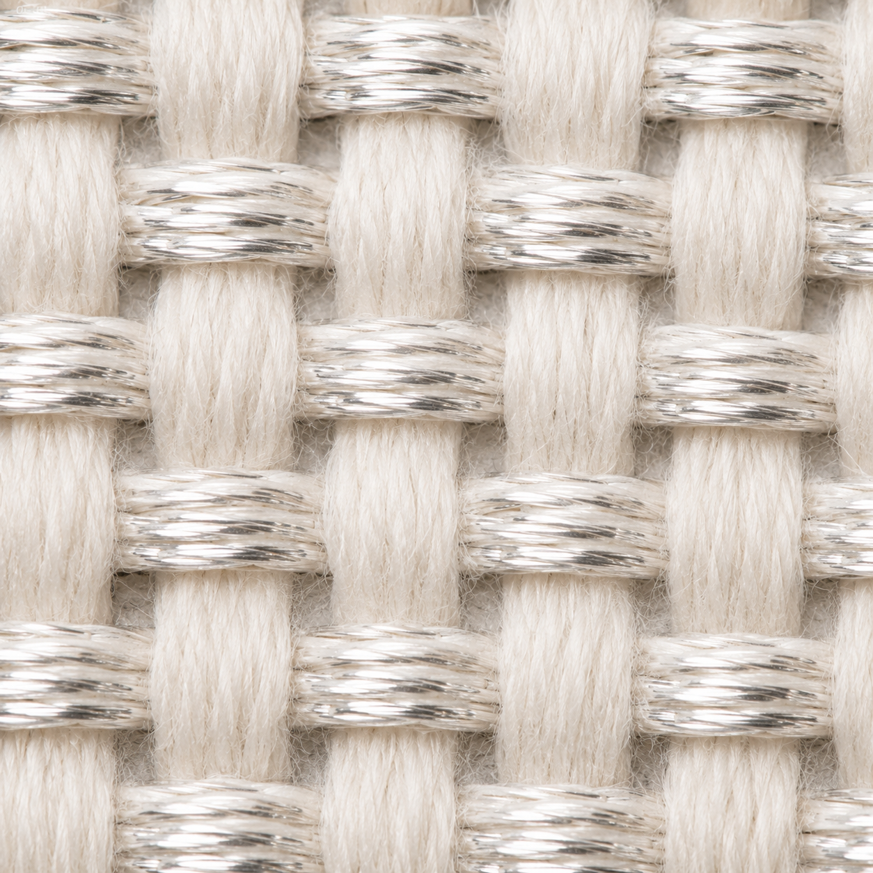 Custom cotton and silver fiber woven fabric options