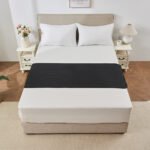 Grounding Mattress Cover on a bed