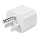 Aisiting U.S. Type B grounding safety adapter, plug view